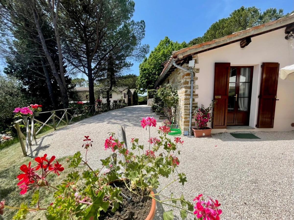 La Panoramica Gubbio - Maison De Charme - Casette E Appartamenti Self Catering Per Vacanze Meravigliose! Eksteriør billede