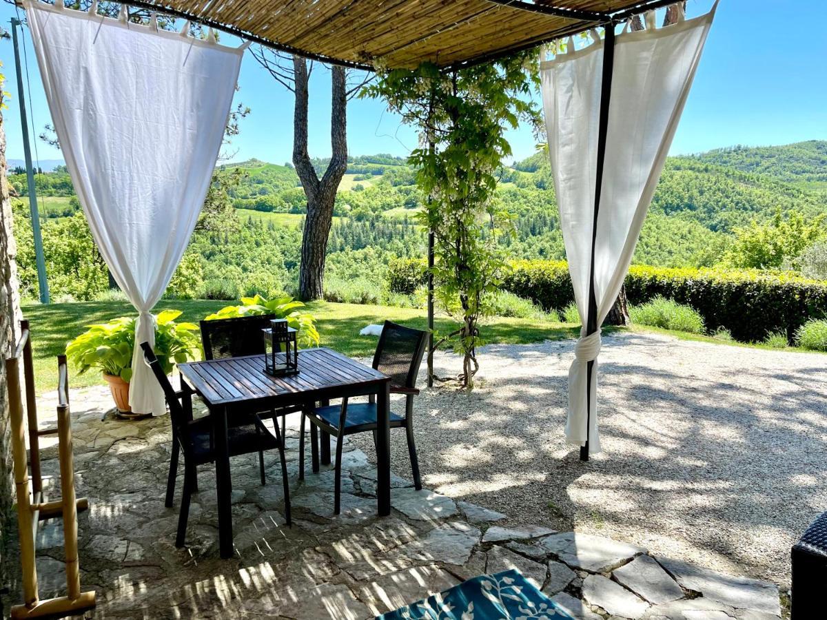 La Panoramica Gubbio - Maison De Charme - Casette E Appartamenti Self Catering Per Vacanze Meravigliose! Eksteriør billede